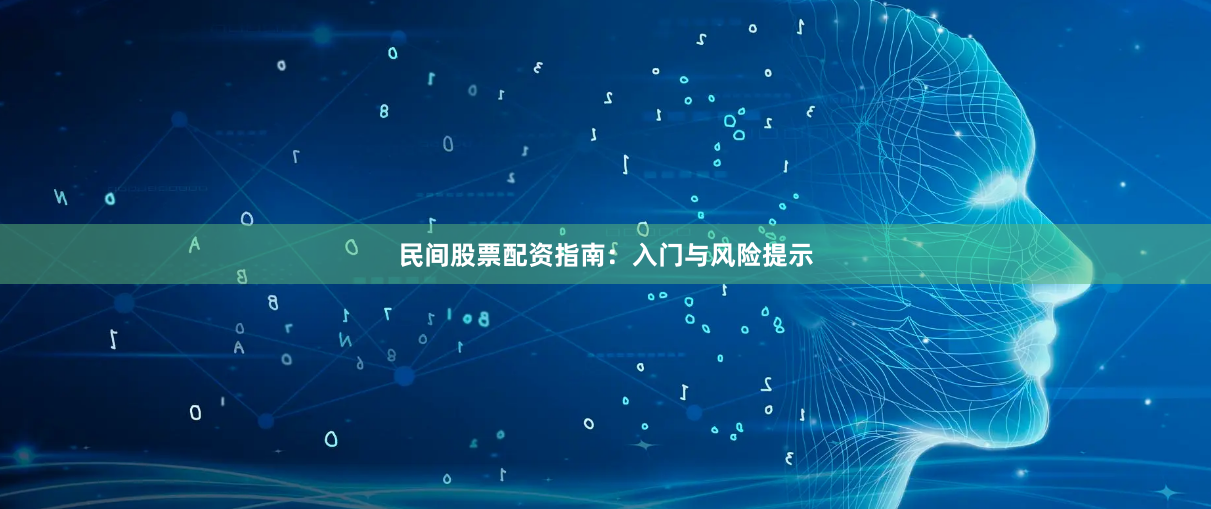 民间股票配资指南：入门与风险提示